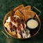 BANANA ICE CREAM WITH CRISPY ROTI