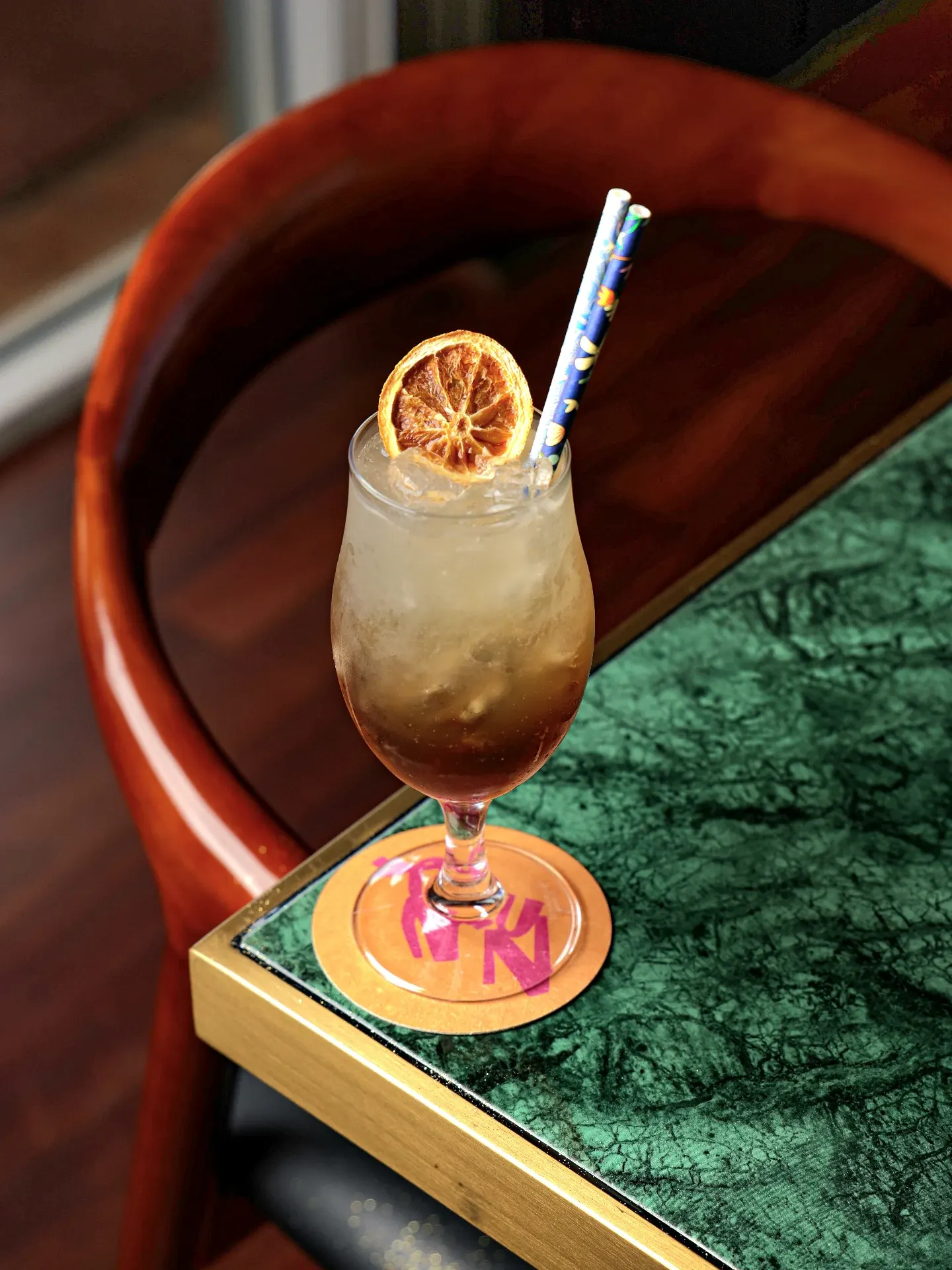 A Long Island iced tea