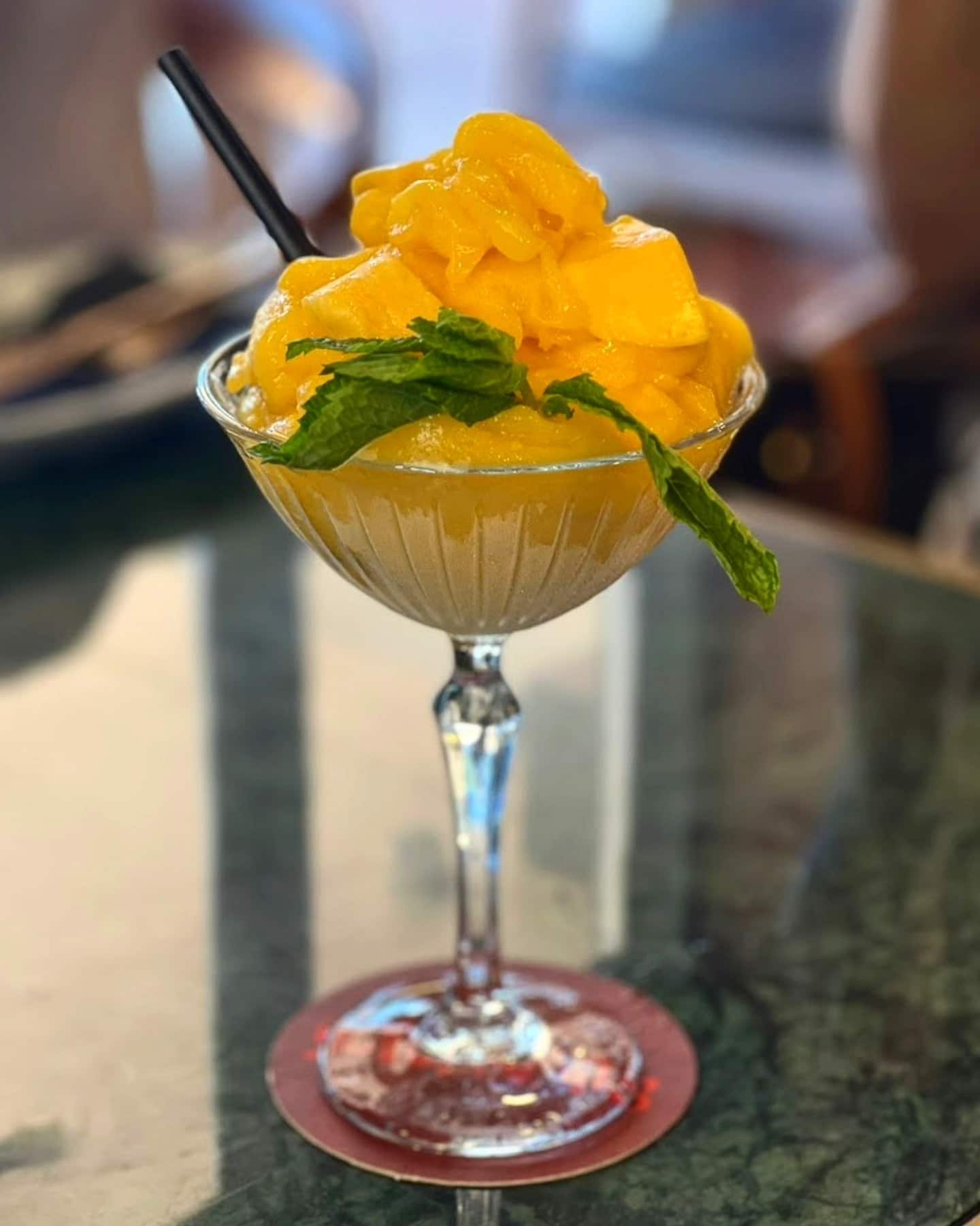 A mango daiquiri