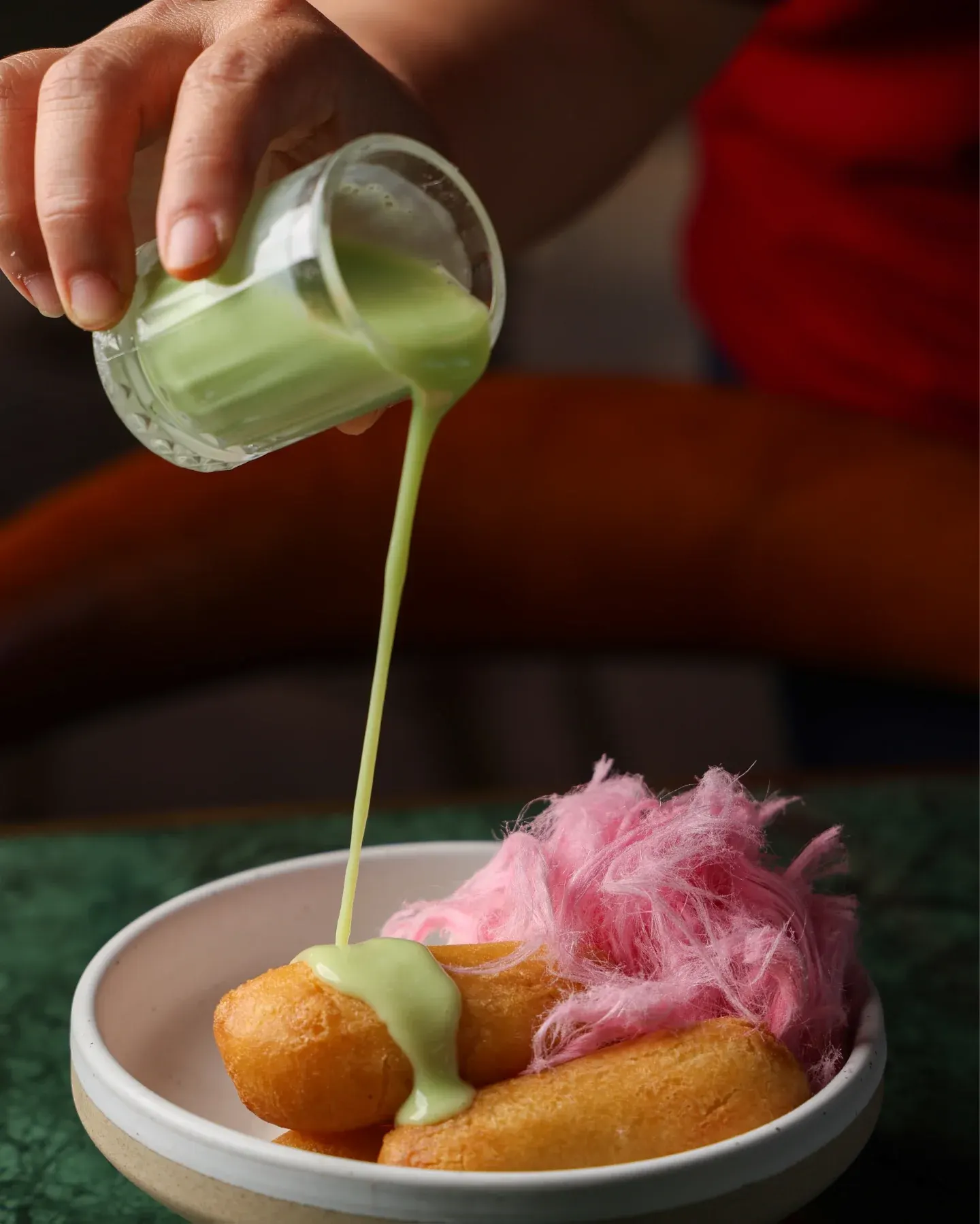 Banana fritter with a funky twist