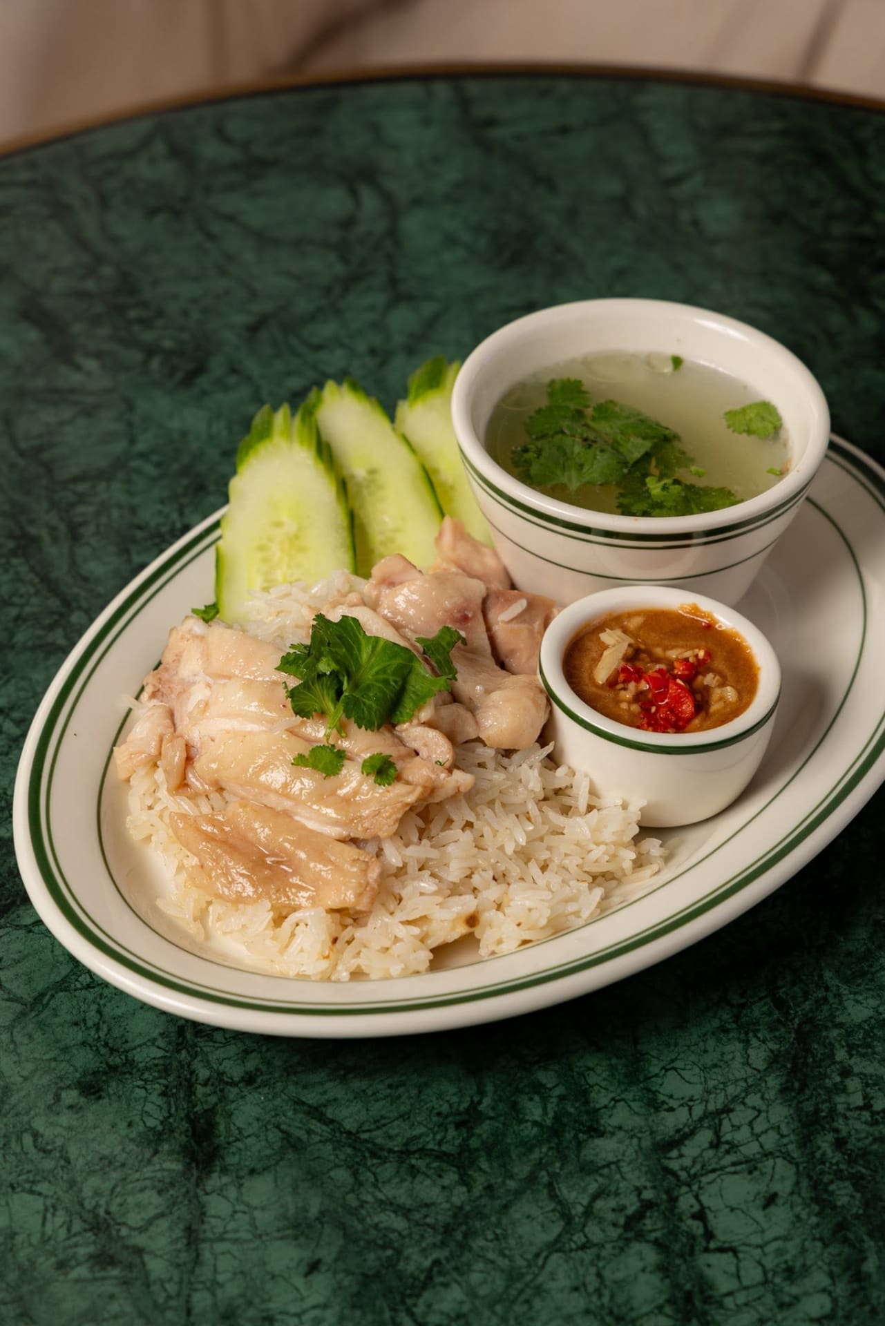 Chicken rice soup